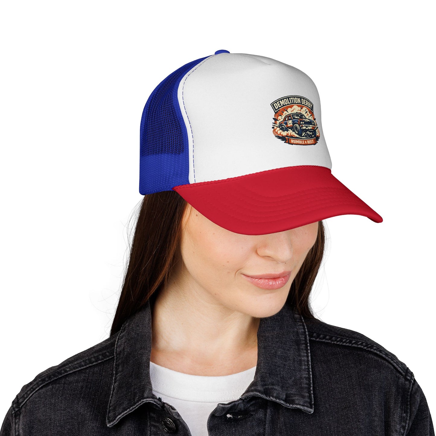 Demolition Derby Trucker Cap