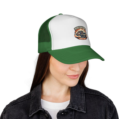 Demolition Derby Trucker Cap